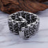 Totenkopf armband chain panzerkette edelstahl bracelet skull